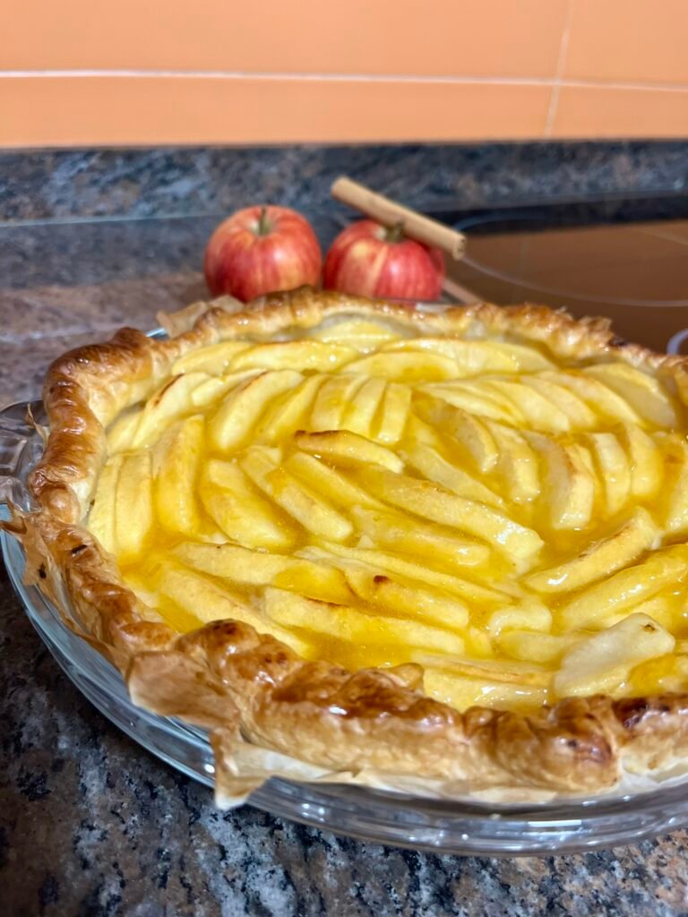 Receta de tarta de manzana